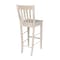 Whitewood Industries Solid Wood Caf Dining Stool - 30 in Seat Height S-6163 - alternate 8